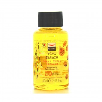 VIVI NATURA BAGNOSCHIUMA DOCCIA SWEET HONEY VANILLA 60 ML, BAGNO/DOCCIA SCHIUMA, S134686, 75665