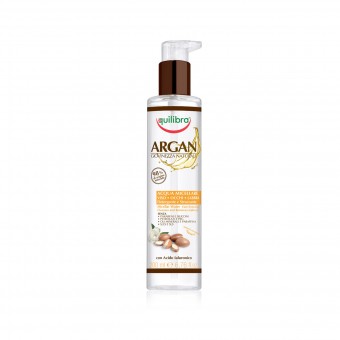 EQUILIBRA ARGAN ACQUA MICELLARE DETERGENTE STRUCCANTE 200 ML , PULIZIA VISO DONNA, S134264, 75708