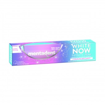 MENTADENT DENTIFRICIO WHITE NOW INFINITE SHINE 75 ML, DENTIFRICI, S133931, 75779