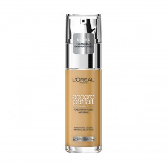 L'OREAL FONDOTINTA ACCORD PARFAIT 4D4W NATURAL DORE' , VISO, S129714, 76094