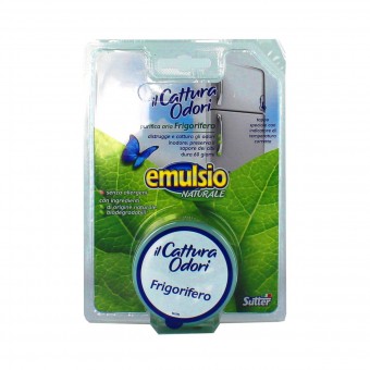 EMULSIO IL CATTURA ODORI FRIGORIFERO SCATOLETTA 40 GRAMMI , ANTIODORE AZIONE ISTANTANEA, S130062, 76161