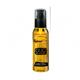 SPLENDOR OLIO SPLENDENTE CAPELLI MORBIDI E SETOSI 100 ML, FISSATIVI, S129333, 76255