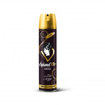 SPLENDOR LACCA ALL'OLIO DI ARGAN EFFETTO ILLUMINANTE 400 ML, FISSATIVI, S128271, 76436