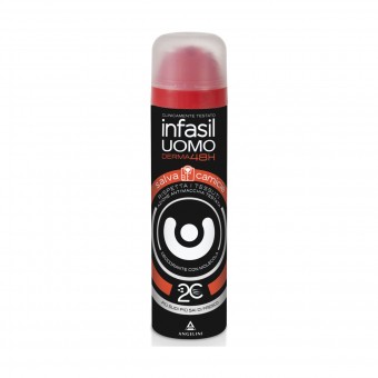 INFASIL UOMO DEODORANTE SPRAY DERMA 48 ORE SALVA CAMICIA 150 ML, DEODORANTI ANTIODORE PER PERSONA, S126570, 76655