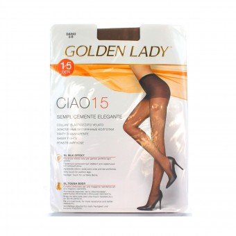 GOLDEN LADY CIAO COLLANT 15 DEN DAINO TAGLIA 2 , CALZE, COLLANT & GAMBALETTI, S016555, 76911
