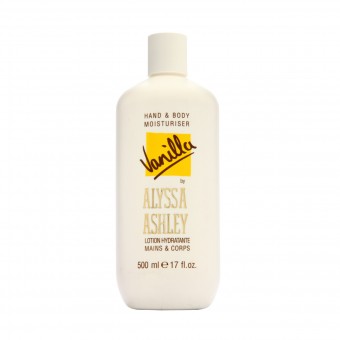 ALYSSA ASHLEY VANILLA CREMA CORPO HAND & BODY LOTION 500 ML, TRATTAMENTO CORPO, S063232, 77115
