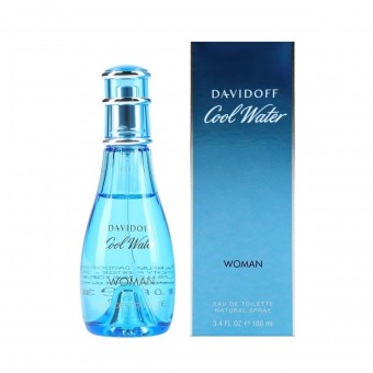 DAVIDOFF COOL WATER WOMAN EDT VAPO 100 ML, PROFUMI DONNA, S068381, 77157
