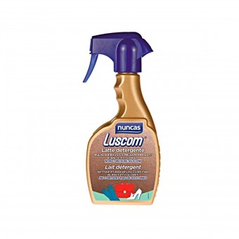 NUNCAS LUSCOM LATTE DETERGENTE PELLAMI PREGIATI SPRAY 300 ML., PULITORI SPECIFICI PELLE/TAPPETI/TECH, S116562, 77505