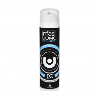 INFASIL DEODORANTE SPRAY UOMO DERMA 48H FRESH 150 ML, DEODORANTI ANTIODORE PER PERSONA, S115327, 77599