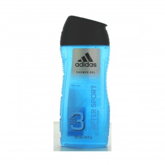 ADIDAS DOCCIASCHIUMA SHAMPOO VISO 3in1 AFTER SPORT 250 ML, BAGNO/DOCCIA SCHIUMA, S112968, 77734