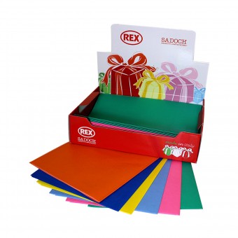 REX CARTA REGALO TIN.UNITA ECOCOL.70x100 PZ.50 , CARTA REGALO, NASTRI & COCCARDE, S112630, 77755
