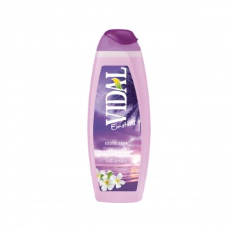 VIDAL BAGNOSCHIUMA EMOTIONS EXOTIC LOVE FIORI DI TIARE' 500 ML, BAGNO/DOCCIA SCHIUMA, S110794, 77864