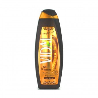 VIDAL BAGNODOCCIA ARGAN OIL OLIO DI ARGAN NUTRE & RIGENERA 500 ML, BAGNO/DOCCIA SCHIUMA, S110030, 77894