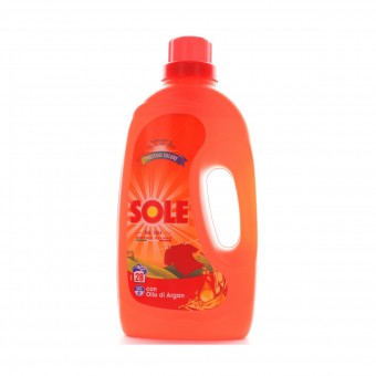 SOLE DETERSIVO BUCATO LAVATRICE LIQUIDO 28 LAVAGGI COLORI PROTETTI E BRILLANTI, BUCATO LANA DELICATI CAPI NERI SPECIFICI, S101423, 78233