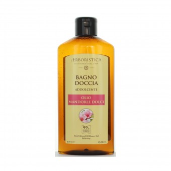 L'ERBORISTICA BAGNODOCCIA OLIO DI MANDORLE DOLCI 400 ML, BAGNO/DOCCIA SCHIUMA, S098068, 78342