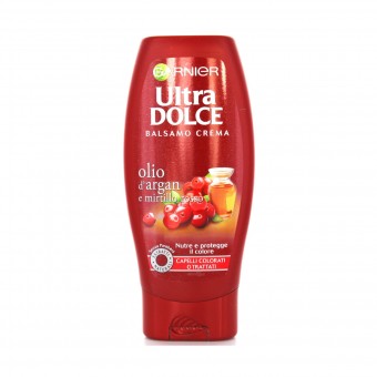 ULTRA DOLCE BALSAMO OLIO DI ARGAN E MIRTILLO ROSSO 200 ML., DOPO SHAMPOO, S097611, 78356