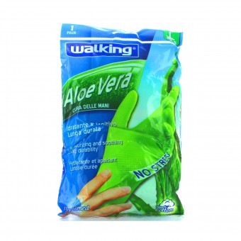 WALKING GUANTO ALOE VERA FELPATO MISURA LARGE 8-8 1/2, GUANTI, S095574, 78465