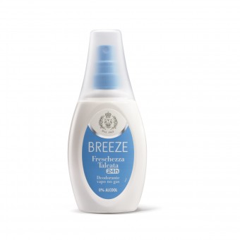 BREEZE DEODORANTE VAPO NO GAS FRESCHEZZA TALCATA 75 ML, DEODORANTI ANTIODORE PER PERSONA, S092372, 78570