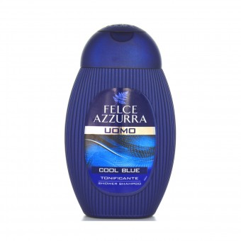 FELCE AZZURRA DOCCIASHAMPOO UOMO COOL BLUE 250 ML, BAGNO/DOCCIA SCHIUMA, S091818, 78580