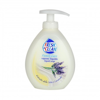 FRESH & CLEAN SAPONE LIQUIDO MANI THE BIANCO E BAMBU 300ML, SAPONI, S091723, 78585
