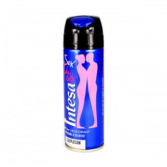 INTESA SEX UNISEX DEODORANTE SEXPLOSION 125 ML, DEODORANTI ANTIODORE PER PERSONA, S091241, 78620