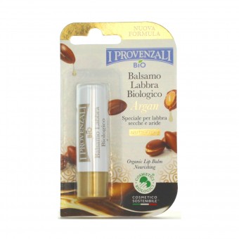 I PROVENZALI ARGAN BIO BALSAMO LABBRA BIOLOGICO 5,5ML BURROCACAO, PROTETTIVI LABBRA, S086149, 78727