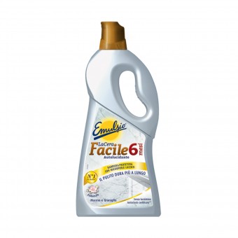 EMULSIO CERA FACILE SEI MESI PROFUMATA MARMO E GRANIGLIA 725 ML, CERA PAVIMENTI E DECERANTI, S072790, 78854