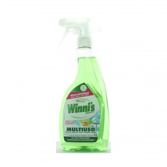WINNI'S NATUREL DETERGENTE MULTIUSO SPRAY 500 ML, PULITORI VETRO MULTIUSO, S072400, 78869
