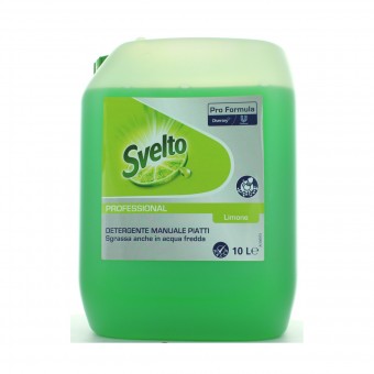 SVELTO PIATTI TANICA 10 LITRI LIMONE FORMATO PROFESSIONALE, STOVIGLIE MANO, S148262, 78983