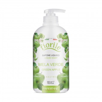 PARISIENNE FIORILE SAPONE LIQUIDO MANI MELA VERDE 500 ML, SAPONI, S045308, 79021