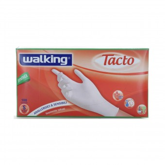 WALKING GUANTI LATTICE SINTETICO TACTO USA&GETTA 100 PZ PICCOLO , GUANTI, S041849, 79339