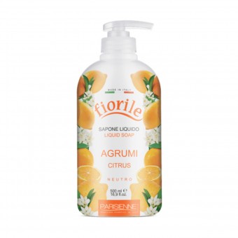 PARISIENNE FIORILE SAPONE LIQUIDO MANI AGRUMI 500 ML, SAPONI, S040474, 79403