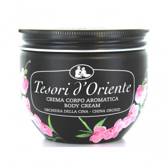 TESORI D'ORIENTE CREMA CORPO ORCHIDEA VASO 300 ML, TRATTAMENTO CORPO, S038911, 79601