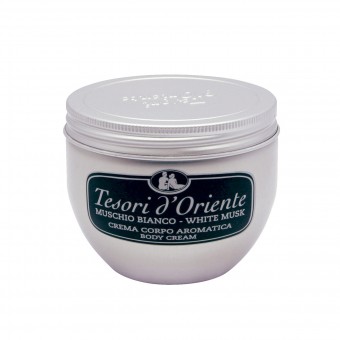 TESORI D'ORIENTE CREMA CORPO MUSCHIO BIANCO VASO 300 ML, TRATTAMENTO CORPO, S032578, 79912