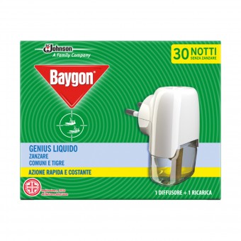 BAYGON GENIUS INSETTICIDA LIQUIDO BASE+RICARICA, INSETTICIDI VOLANTI, S032424, 79927