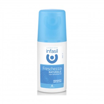 INFASIL DEODORANTE VAPO FRESCHEZZA NATURALE CON EMOLLIENTI 70 ML, DEODORANTI ANTIODORE PER PERSONA, S031765, 79955