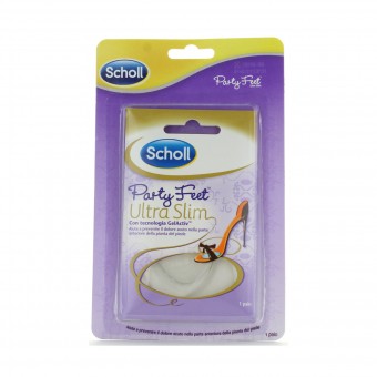 SCHOLL PEDOREX CUSCINETTI GEL PER SCARPE PARTY FEET , TRATTAMENTO PIEDI, S030789, 79985