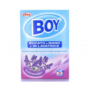 BOY DETERSIVO BUCATO A MANO E LAVATRICE IN POLVERE LAVANDA 10 LAVAGGI 650 GRAMMI, BUCATO A MANO, S030010, 80003