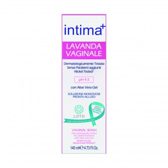 INTIMA+ LAVANDA VAGINALE PH 4,5 CON ALOE VERA GEL MONODOSE 140 ML, IGIENE INTIMA, S105866, 80493