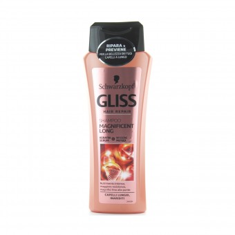 GLISS SHAMPOO MAGNIFICENT LONG NUTRIMENTO INTENSIVO 250 ML, SHAMPOO, S140034, 80800