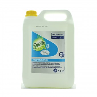 SVELTO LAVASTOVIGLIE LIQUIDO TANICA 5 LITRI FORMATO PROFESSIONALE, LAVASTOVIGLIE, S148259, 81630