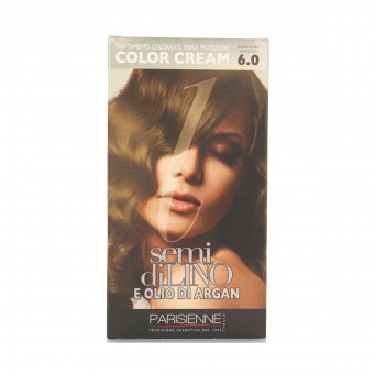 SEMI DI LINO E OLIO DI ARGAN COLOR CREAM 6.0 BIONDO SCURO, COLORANTI, S125995, 81710