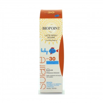 BIOPOINT SOLARE BABY LATTE SPRAY SPF30 150 ML, SOLARI, S147985, 81758