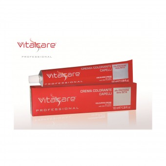 VITALCARE PROFESSIONAL CREMA COLORANTE CAPELLI ALLE PROTEINE DELLA SETA 100 ML N.4/3 CASTANO DORATO, COLORANTI, S035730, 81786