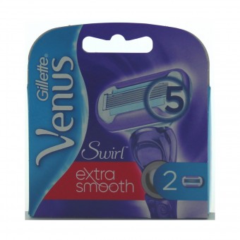 GILLETTE VENUS SWIRL LAME RICAMBIO 2 PEZZI PER RASOIO, LAME E RASOI PER DONNA, S141739, 81845