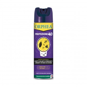 ORPHEA INSETTICIDA PROTEZIONE 4D PER VOLANTI E STRISCIANTI SPRAY 500 ML ULZ, INSETTICIDI VOLANTI, S106208, 82139