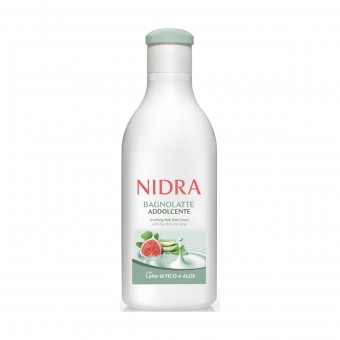 NIDRA BAGNOLATTE ADDOLCENTE CON LATTE DI FICO E ALOE 750 ML, BAGNO/DOCCIA SCHIUMA, S158179, 82500