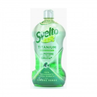 SVELTO PIATTI TITANIUM CONCENTRATO LIMONE VERDE 450 ML., STOVIGLIE MANO, S128758, 82878