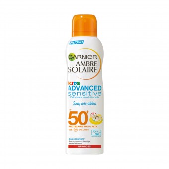 AMBRE SOLAIRE KIDS SOLARE ADVANCED SENSITIVE SPRAY IP 50+ 200 ML, SOLARI, S140316, 83522