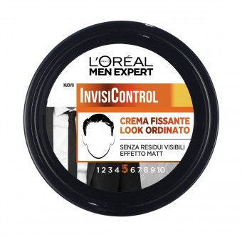 L'OREAL MEN EXPERT 5 INVISI' CONTROL CREMA CAPELLI FISSANTE VASO 150 ML, CURA VISO UOMO, S158674, 83602